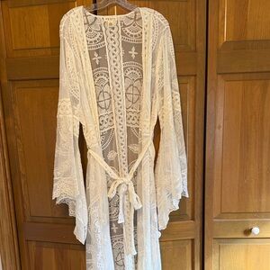 Lace Kimono Cardigan